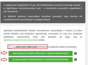 Második cég regisztrációja - 2